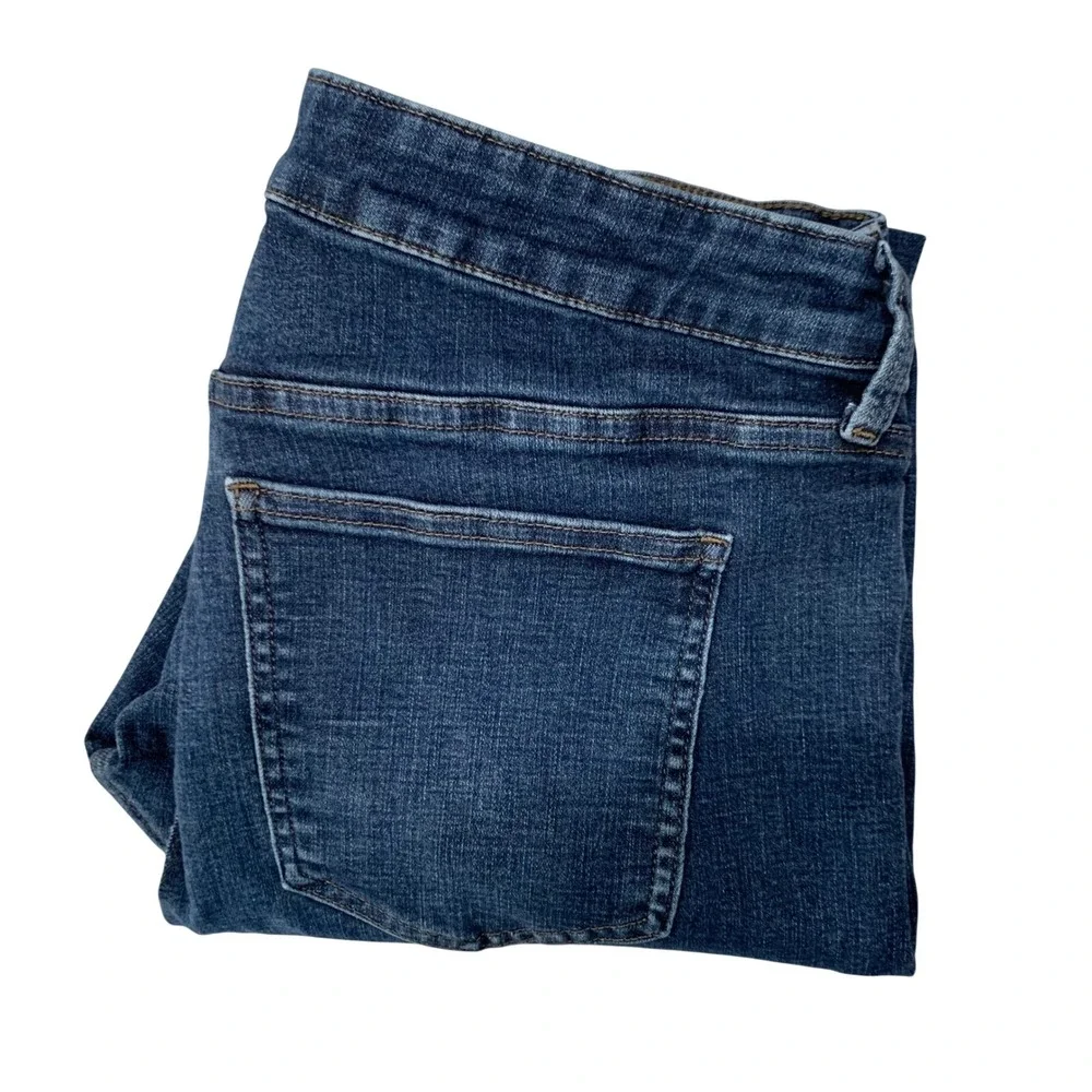 Pistola High Rise Ankle Skinny Jeans Dark Wash Denim‎ Comfort Stretch Size 32